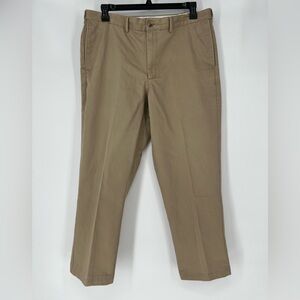 LANDS’ END TRADITIONAL FIT CHINOS, KHAKIS W/ELASTIC INSIDE‎ WAISTBAND